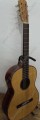 Guitarra de Corazón de Paloescrito RMG-CPBA púrpura con boca árabe.6