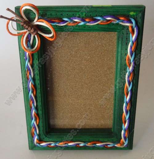 Porta retrato de listón